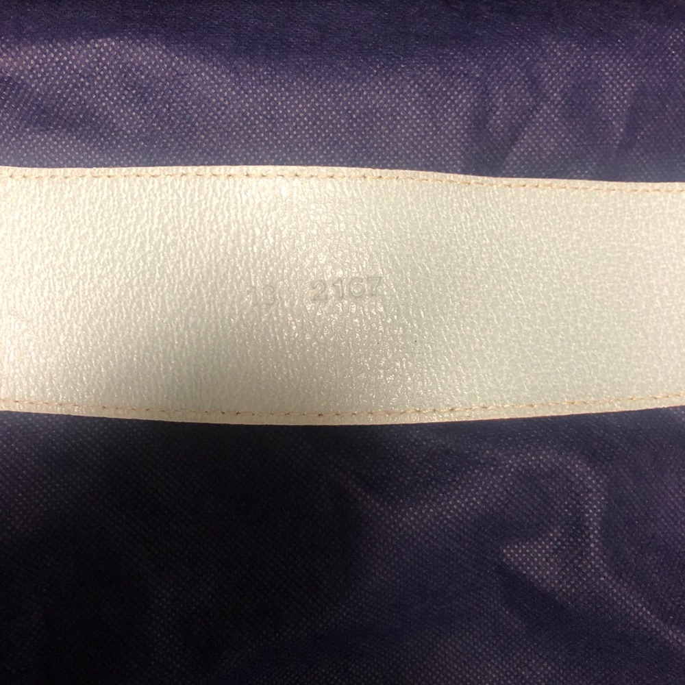 Prada baby blue leather belt - Picture 2 of 7